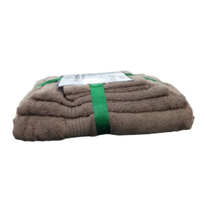 One Homechoice TOWEL Fine Egyptian Cotton Towels Set 5 Piece Brown (7226133610585)