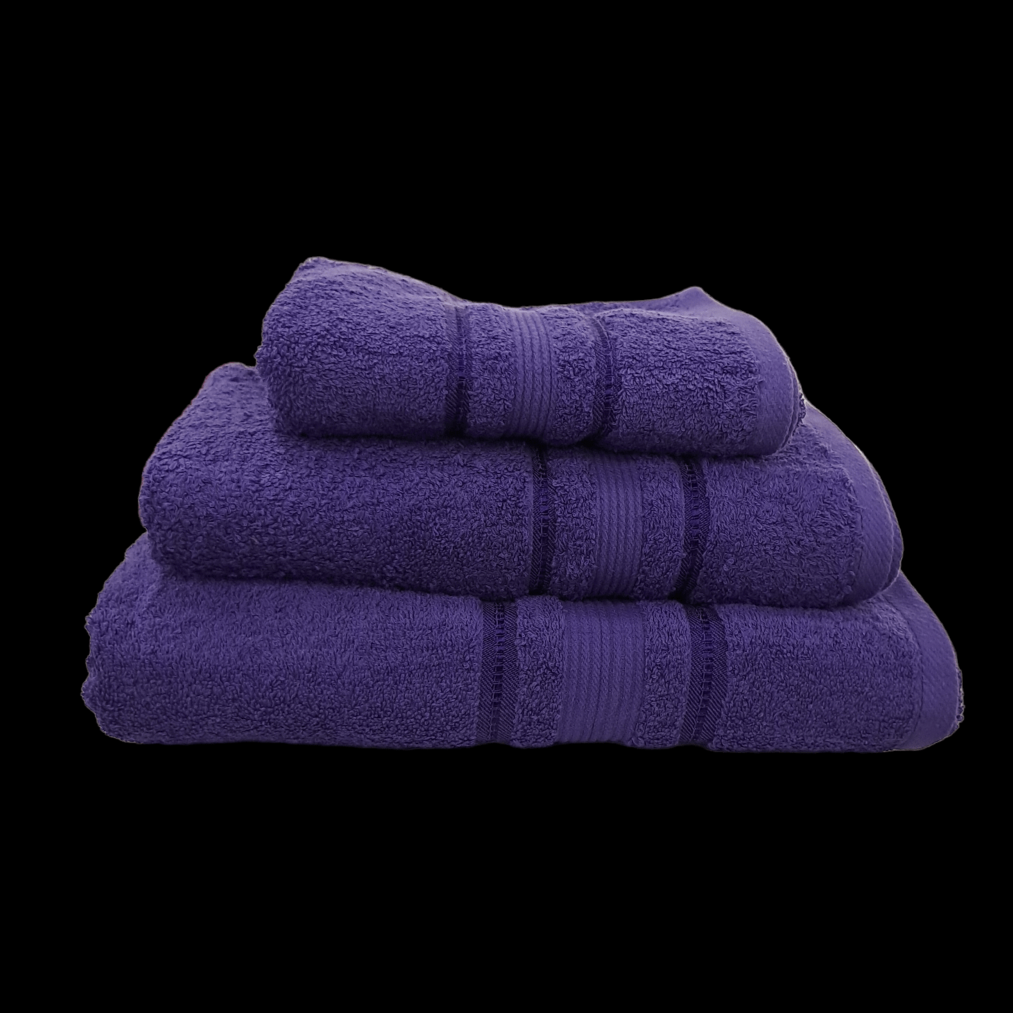One Homechoice TOWEL Pure 100% Cotton Towels  Duck Purple (7235515482201)