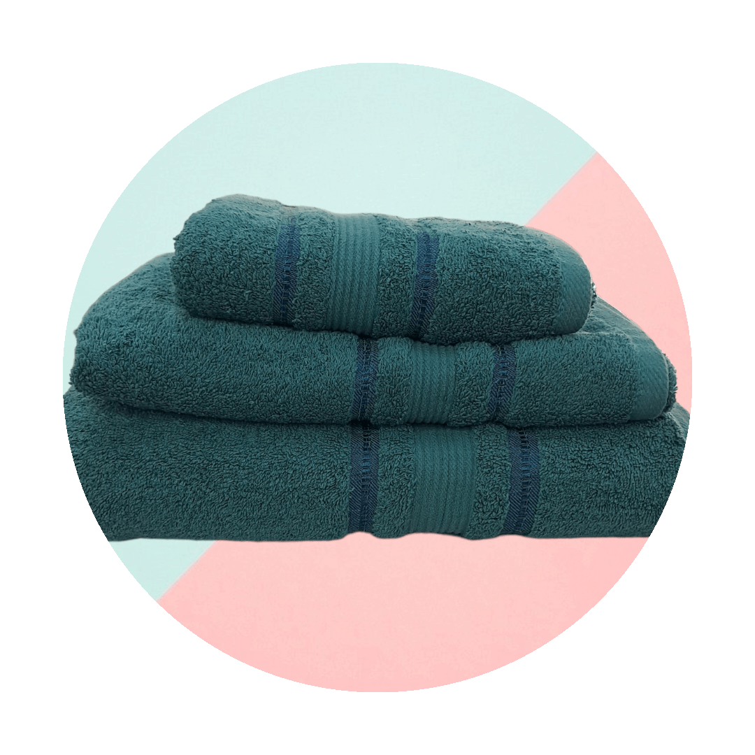 One Homechoice TOWEL Pure 100% Cotton Towels Green (7235525312601)