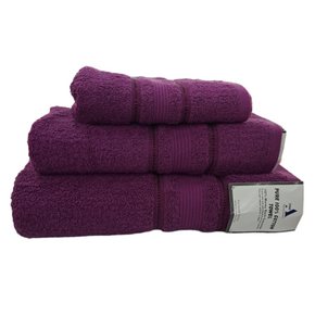 One Homechoice TOWEL Pure 100% Cotton Towels Purple (7235480453209)