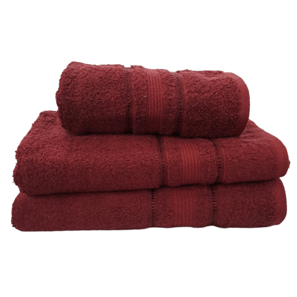 One Homechoice TOWEL Pure 100% Cotton Towels Wine (7236375642201)