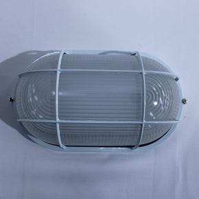 Outdoor Lights & Lanterns Bulkhead LED BHY3021W/LED Oval Grid White (7062676340825)