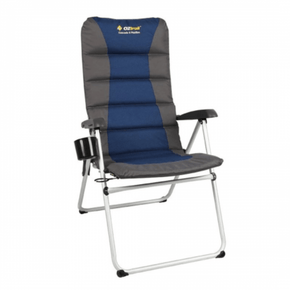 Oztrail camping chair Oztrail Cascade 5-Position Arm Chair 150kg Royal Blue (6960294920281)