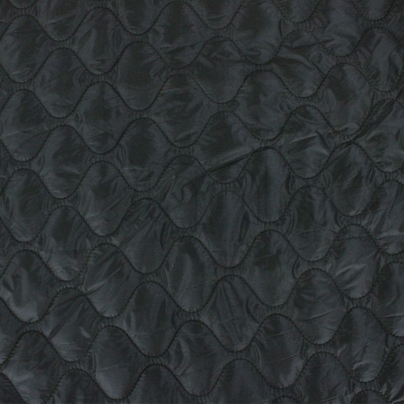 PADDED JACKETING Dress Fabrics Olive Montcler Quilted Fabric 140cm (7283436388441)