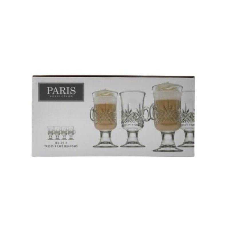 Paris MUGS Paris Irish Coffee Mug Set Of 4 (2061705347161)