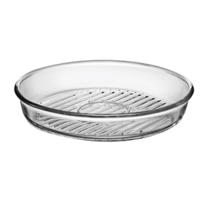 Pasabahce BOWL Borcam Grill Dish 26cm Round Glass 59534 (7043098083417)