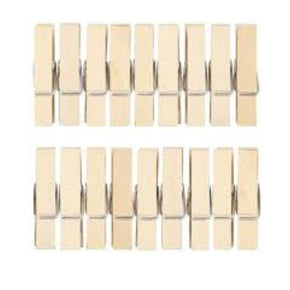 Pegs Promotions Bamboo Pegs 20 Piece (2061857259609)