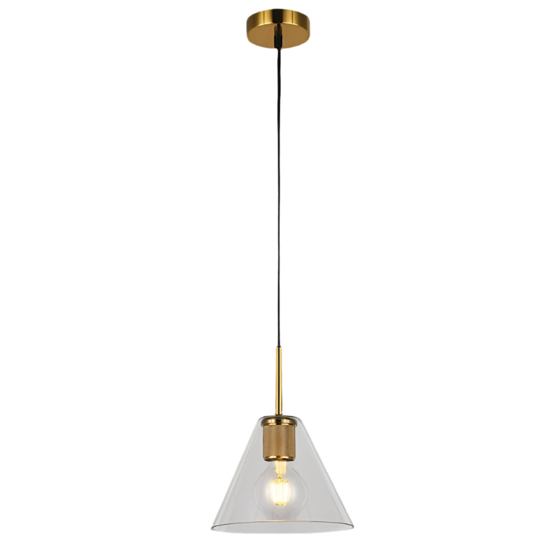 pendant Pendant 1*E27 T-KLCH-10/GD Style C one Glass Pre-Order (6749315694681)