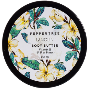 Pepper Tree SOAP DISH Body Essentials Lanolin Body Butter 250ml (7225311559769)