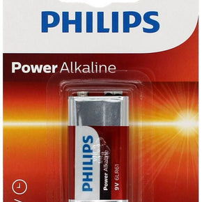 PHILIPS Batteries Philips power alkaline 9V (2095465758809)