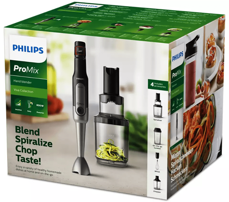 Philips blender Philips Viva Collection ProMix Hand Blender HR2657/90 (6569672540249)