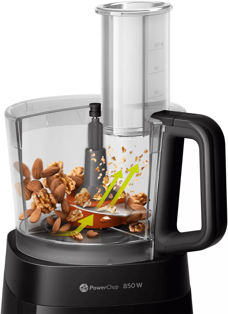 Philips Food Processor Philips Viva Collection Compact Food Processor HR7520/10 (6569685254233)