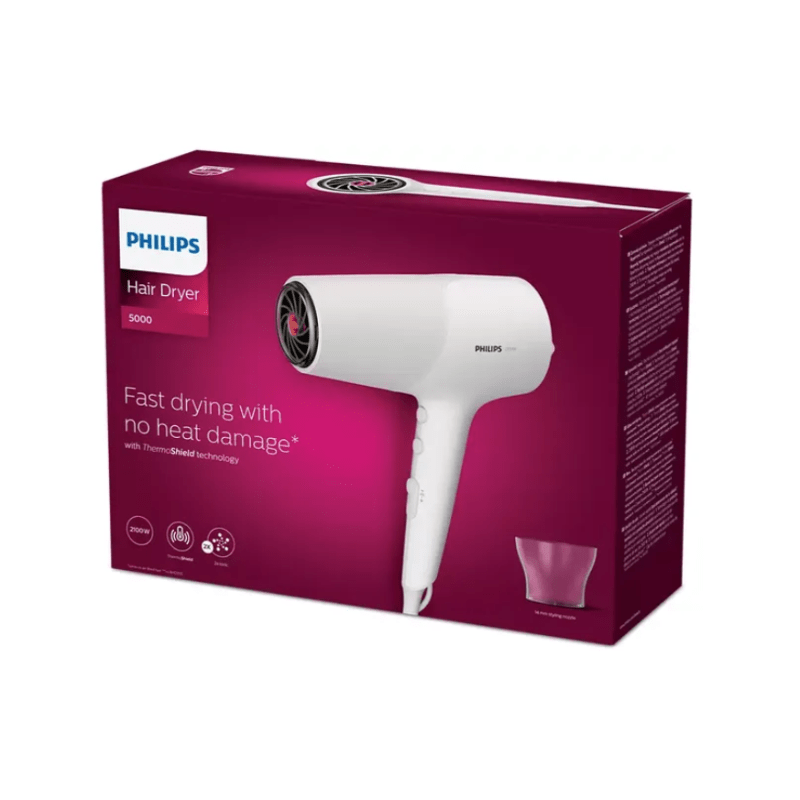 Philips HAIR DRYER Philips 2100W Hair Dryer 5000 Series BHD500/00 (7102073995353)