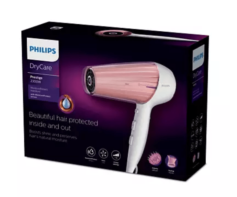Philips HAIR DRYER Philips Moisture Protect Dry Care Prestige Hair Dryer HP8281/00 (6547059114073)