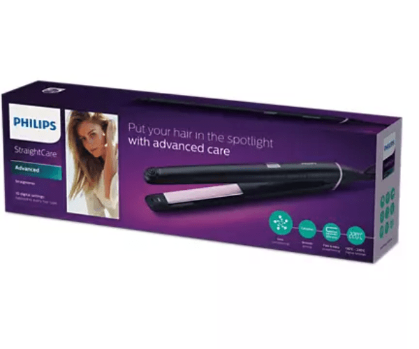 Philips HAIR DRYER Philips Straight Care Hair Straightener BHS674/00 (6546990858329)
