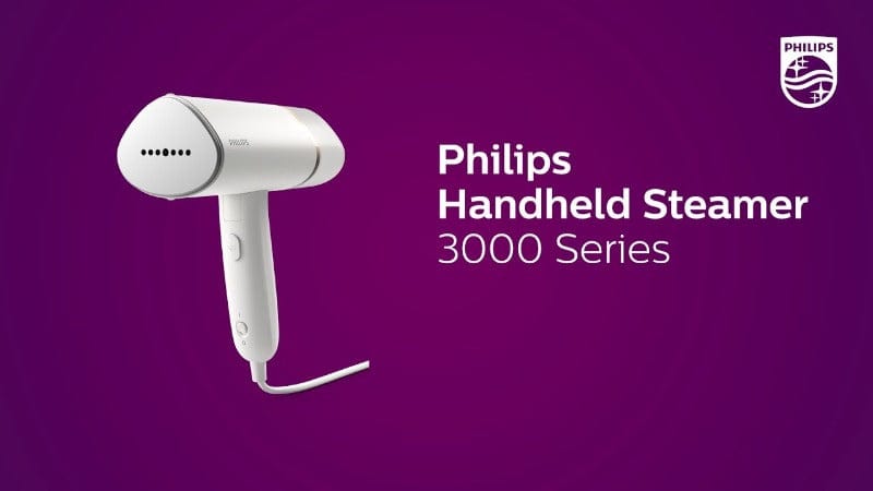 PHILIPS IRON Philips 3000 Series Handheld Steamer 1000W White STH3020/10 (6566535266393)