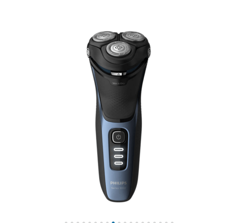 Philips Shaver Philips Shaver Series 3000 Wet Or Dry Electric Shaver, S3232/52 (6865985863769)