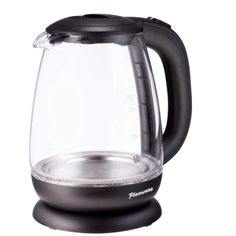 Glass online kettle sale