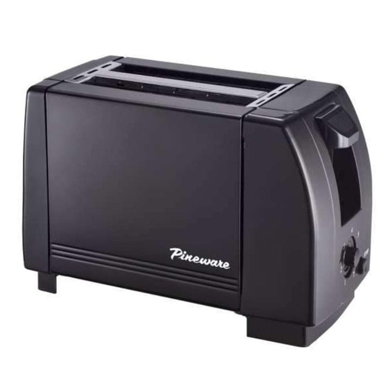 Pineware TOASTER Pineware 2 Slice Toaster Black PET201 (4776444821593)