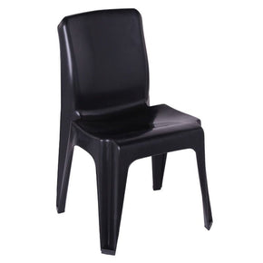 Plastic Chair Kitchen Black Heavy Duty Plastic Chair (2061759250521)