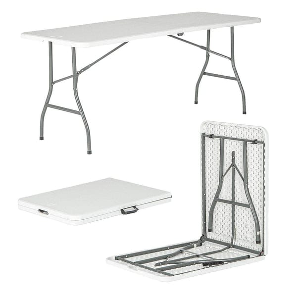 plastic Table Table Rectangular Event Fold In Half Table 180cm (2061631979609)