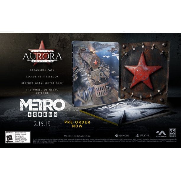 PlayStation Game Metro Exodus - Aurora Limited Edition (6958247379033)