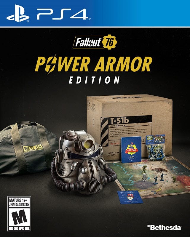 PlayStation PS4 Games Fallout 76 - Collector's Power T-51b Armour Edition (PS4) (2061833207897)