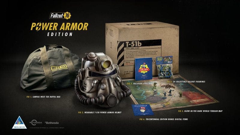 PlayStation PS4 Games Fallout 76 - Collector's Power T-51b Armour Edition (PS4) (2061833207897)