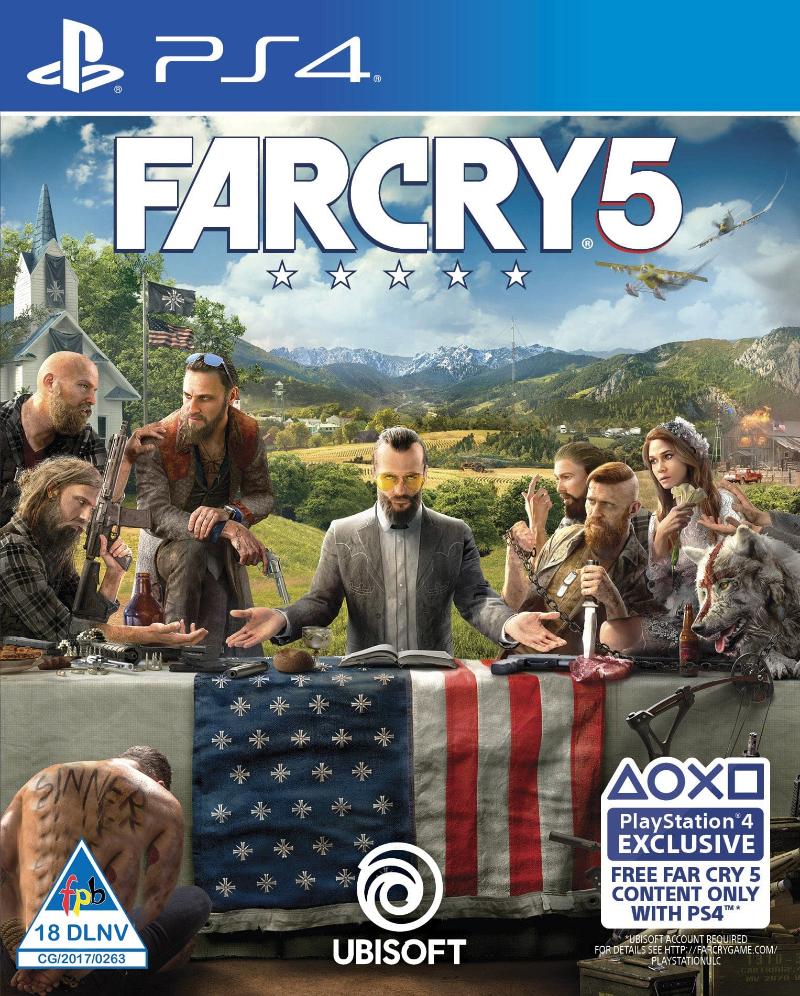 PlayStation PS4 Games Far Cry 5 (PS4) (2061750403161)