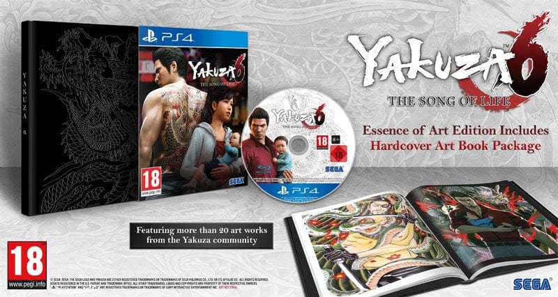 PlayStation PS4 Games Yakuza 6: Limited Edition (PS4) (2061766099033)