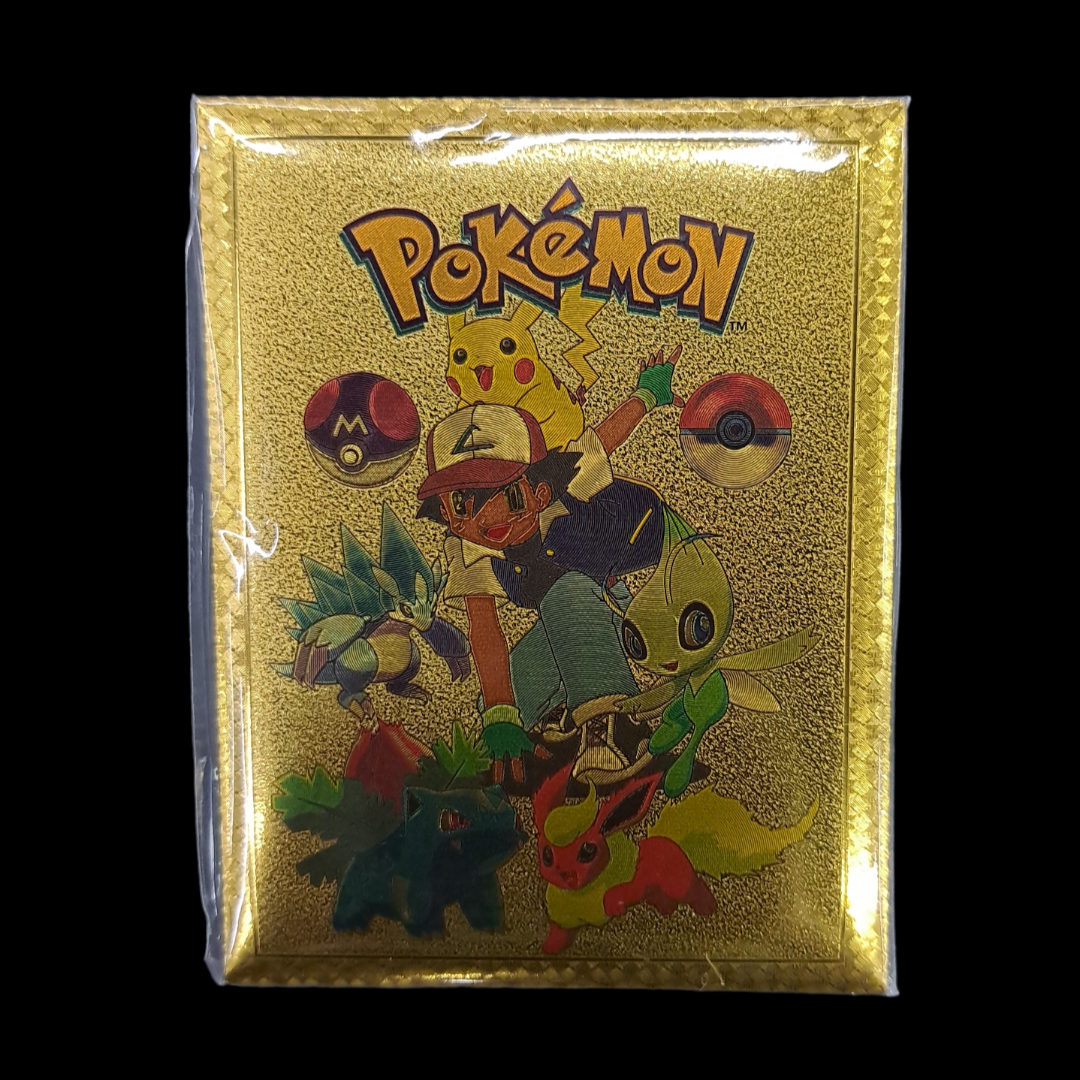 Pokemon Gaming Pokemon Gold Cards 10 Piece (7228664381529)
