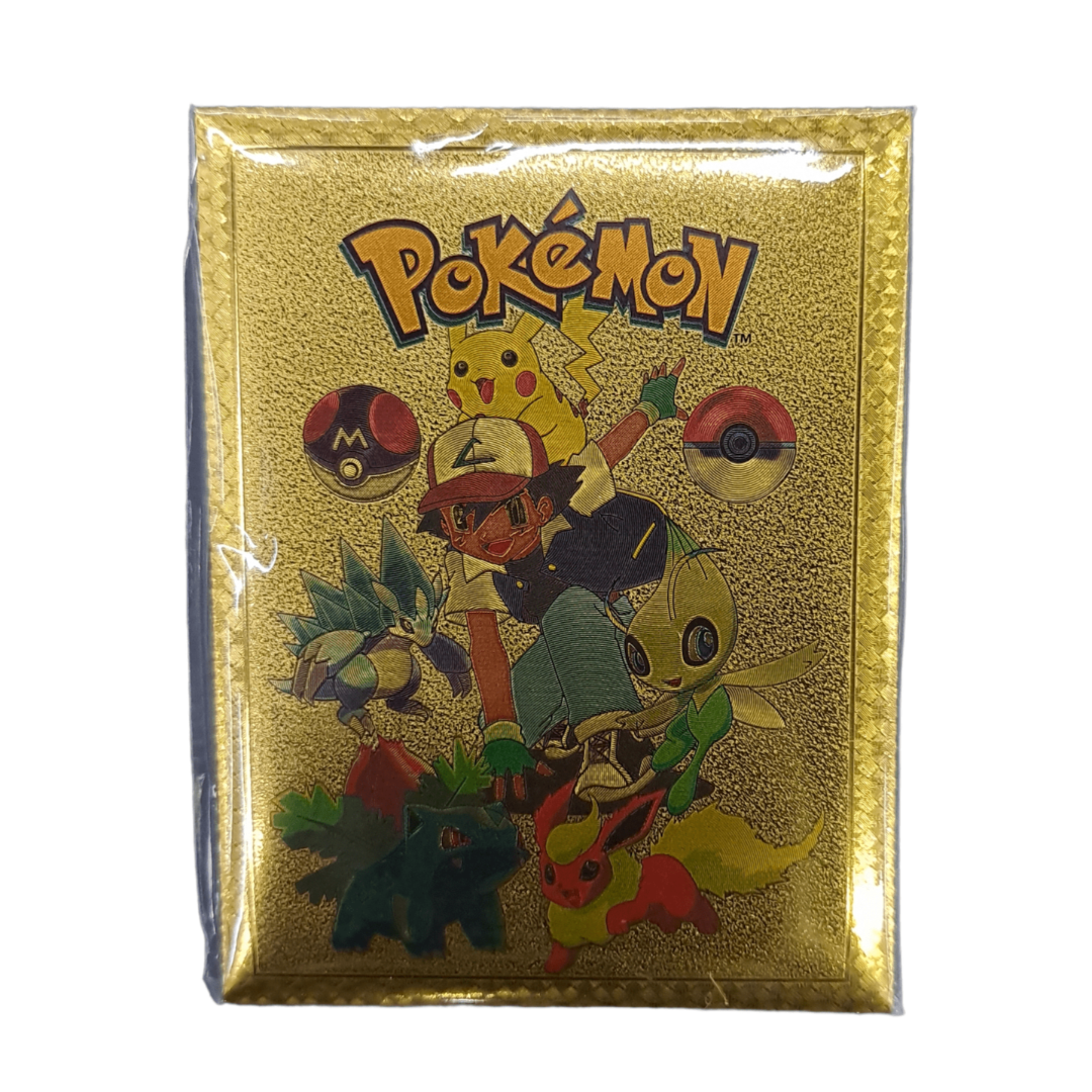 Pokemon Gaming Pokemon Gold Cards 10 Piece (7228664381529)