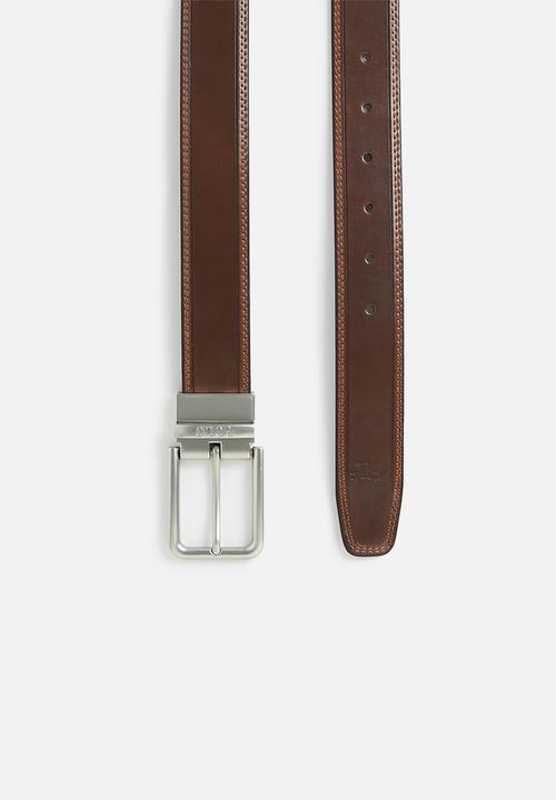 Polo Belts Polo Belts Perry Black/Brown EPG442 (7070132797529)
