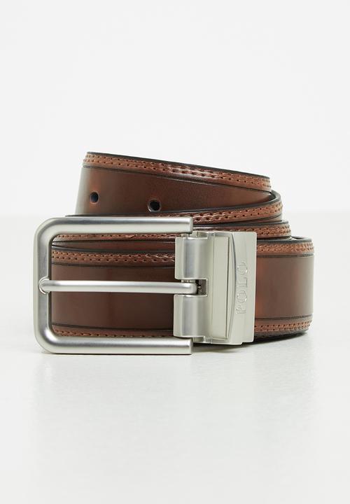 Polo Belts Polo Belts Perry Black/Brown EPG442 (7070132797529)