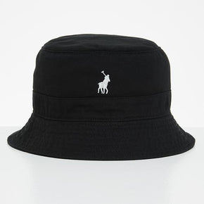 Polo bucket hat S Polo Classic Twill bucket Black (7131734507609)