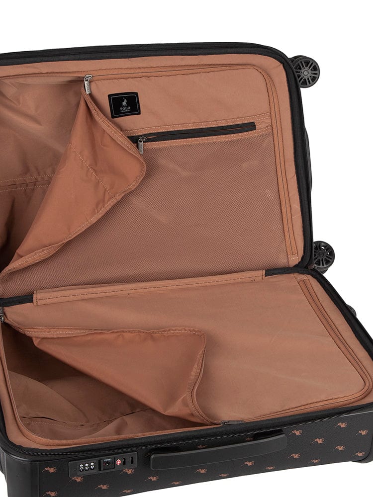 Polo Luggage Polo Classic Double Pack Medium 4 Wheels Trolley Case (7241161769049)