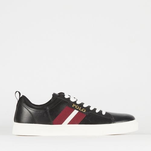 Polo Sneakers 6 Polo Ian Side Flash Sneaker Black (7131722317913)