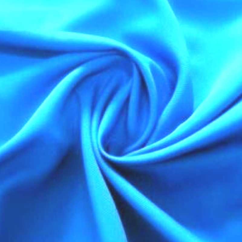 POLYESTER Dress Fabrics Blue Snow Look Linen Fabric 150 cm (4698877132889)