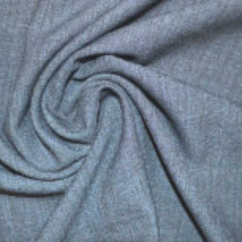 POLYESTER Dress Fabrics Grey Snow Look Linen Fabric 150 cm (4698877132889)