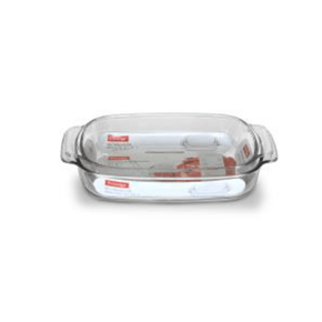 PRESTIGE BAKING Prestige Glass Rectangular Roaster Baking Dish Set of 2 (6559050432601)