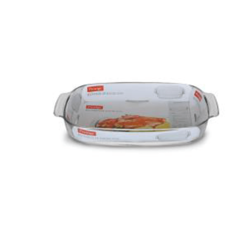 PRESTIGE BAKING Prestige Glass Rectangular Roasting Deep Baking Dish 3.7 Litre (6559042568281)