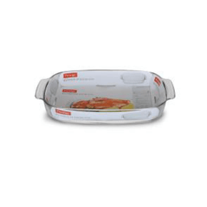 PRESTIGE BAKING Prestige Glass Rectangular Roasting Deep Baking Dish 3.7 Litre (6559042568281)