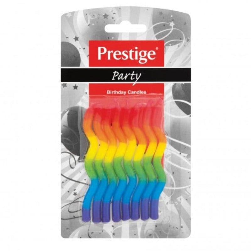 PRESTIGE Birthday Candles Prestige 'S' Shape Candle Set 8 Picece 00047 (6989757022297)