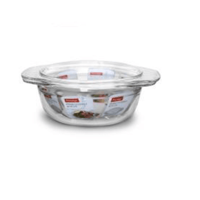 PRESTIGE glass container Prestige Glass Round Casserole With Lid 1.5 Litre (6558594859097)