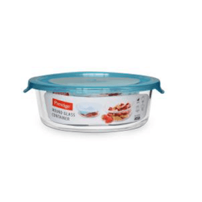 PRESTIGE glass container Prestige Round Glass Container 950ml (6558580277337)