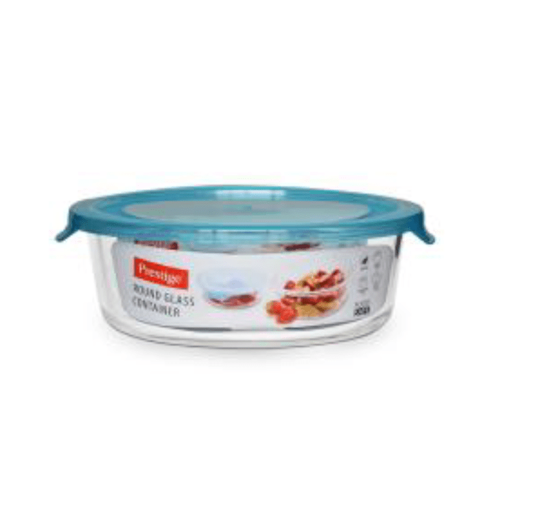 PRESTIGE glass container Prestige Round Glass Container 950ml (6558580277337)