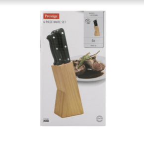 PRESTIGE Knife Block Prestige 6 Piece Knife Set 07901 (6943506989145)