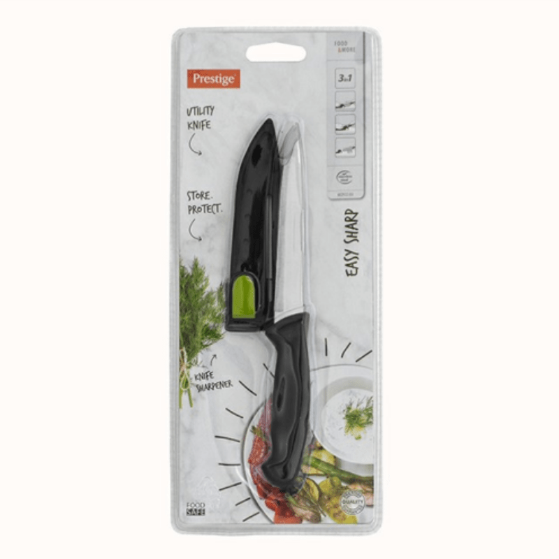 PRESTIGE Knife Prestige 4.5" Utility With Self-sharpening Sheath 682932 (6989023182937)