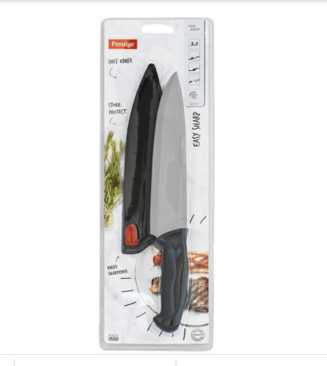 PRESTIGE Knife Prestige 8" Chef With Self-sharpening Sheath 682929 (6989035733081)