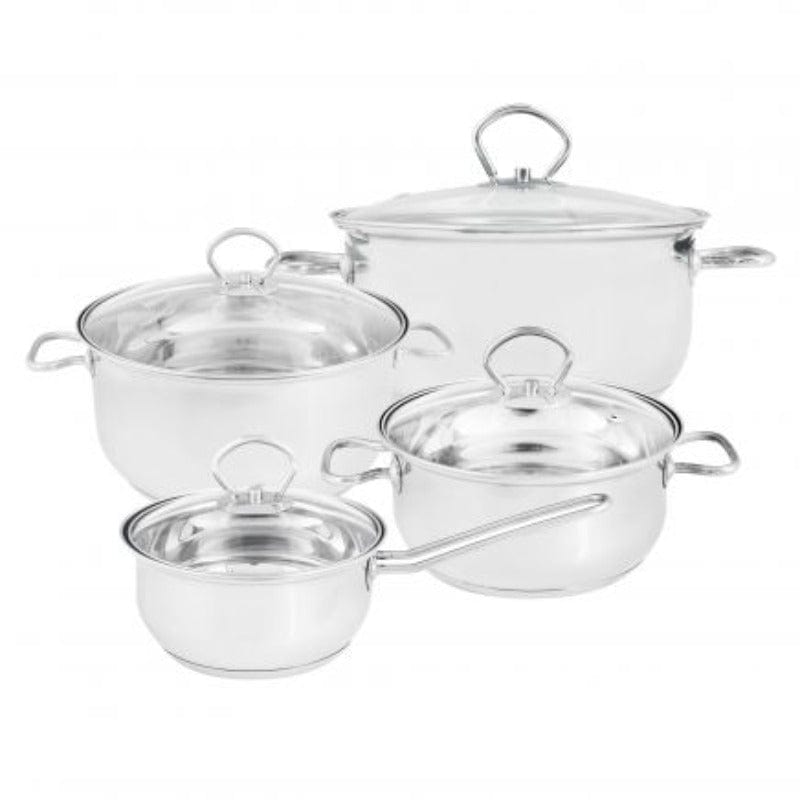 PRESTIGE POTS Prestige 8 piece Stainless Steel Pot Set (6558220779609)